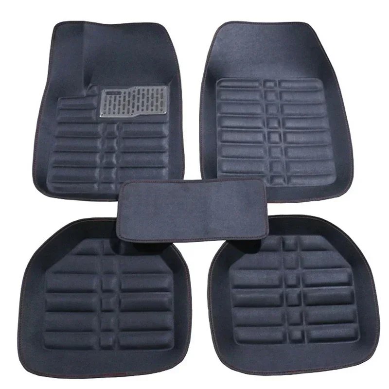 5pcs Auto Floor Mats Foot Rugs Carpets Car Styling For Duster Premium Full Set Carpet Floor Mat Leather Car Accessories 5pcs Auto Floor Mats Foot Rugs Carpets Car Styling For Duster Premium Full Set Carpet Floor Mat Leather Car Accessories