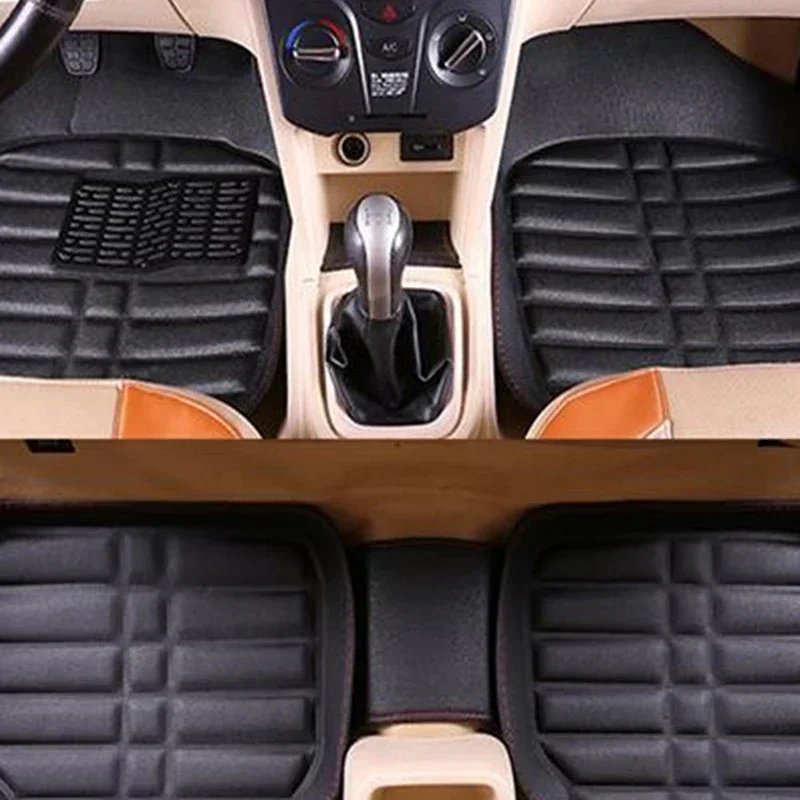 5pcs Auto Floor Mats Foot Rugs Carpets Car Styling For Duster Premium Full Set Carpet Floor Mat Leather Car Accessories 5pcs Auto Floor Mats Foot Rugs Carpets Car Styling For Duster Premium Full Set Carpet Floor Mat Leather Car Accessories