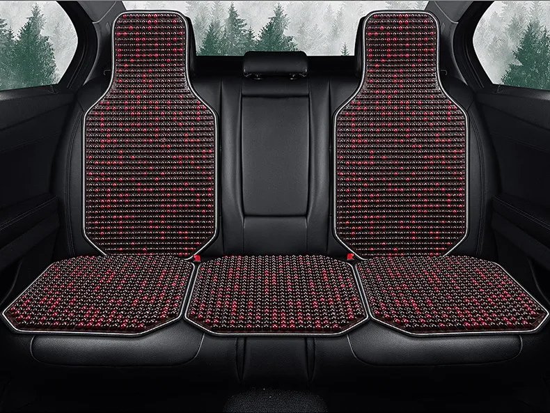 New car cushion Single summer seat cushion covers linen cool wood cushion for 95% cars