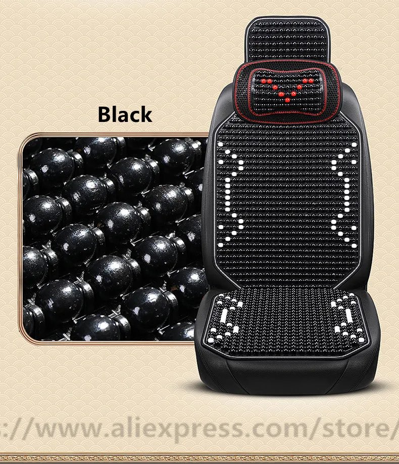 New car cushion Single summer seat cushion covers linen cool wood cushion for 95% cars