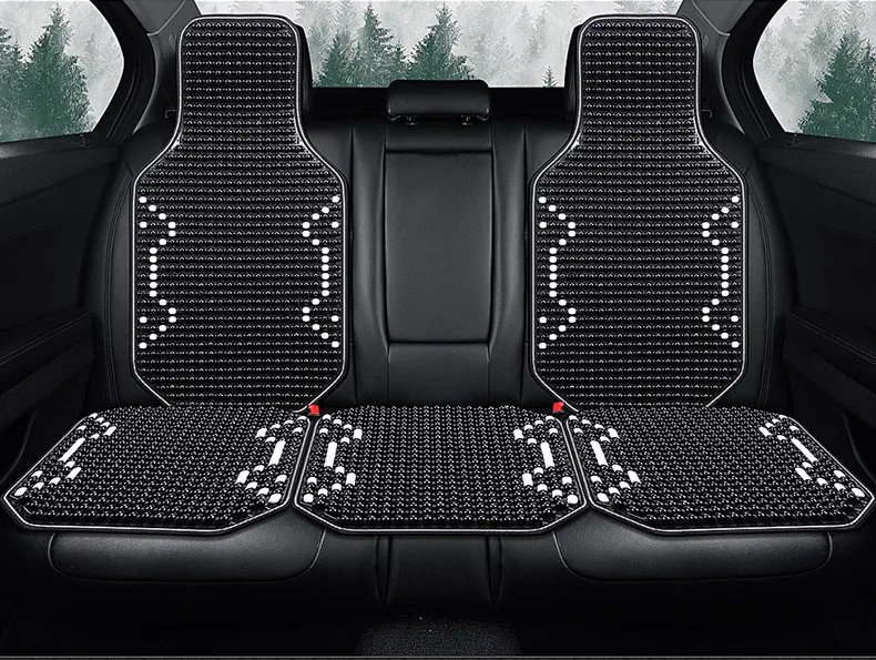 New car cushion Single summer seat cushion covers linen cool wood cushion for 95% cars