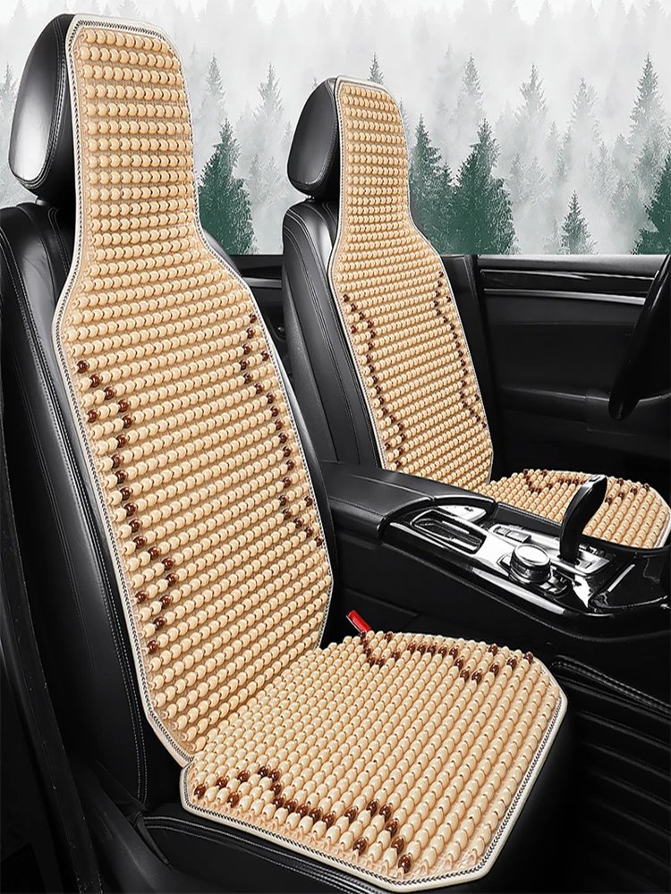 New car cushion Single summer seat cushion covers linen cool wood cushion for 95% cars New car cushion Single summer seat cushion covers linen cool wood cushion for 95% cars
