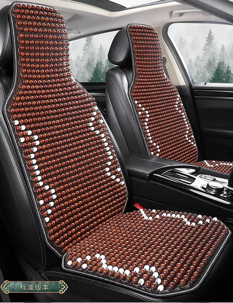 New car cushion Single summer seat cushion covers linen cool wood cushion for 95% cars
