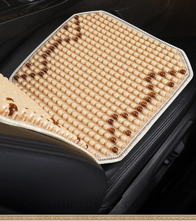 New car cushion Single summer seat cushion covers linen cool wood cushion for 95% cars