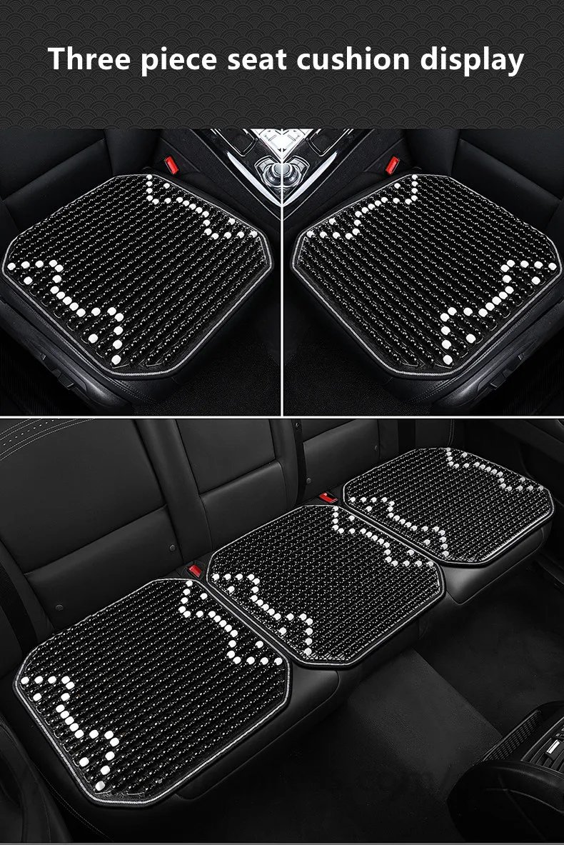 New car cushion Single summer seat cushion covers linen cool wood cushion for 95% cars