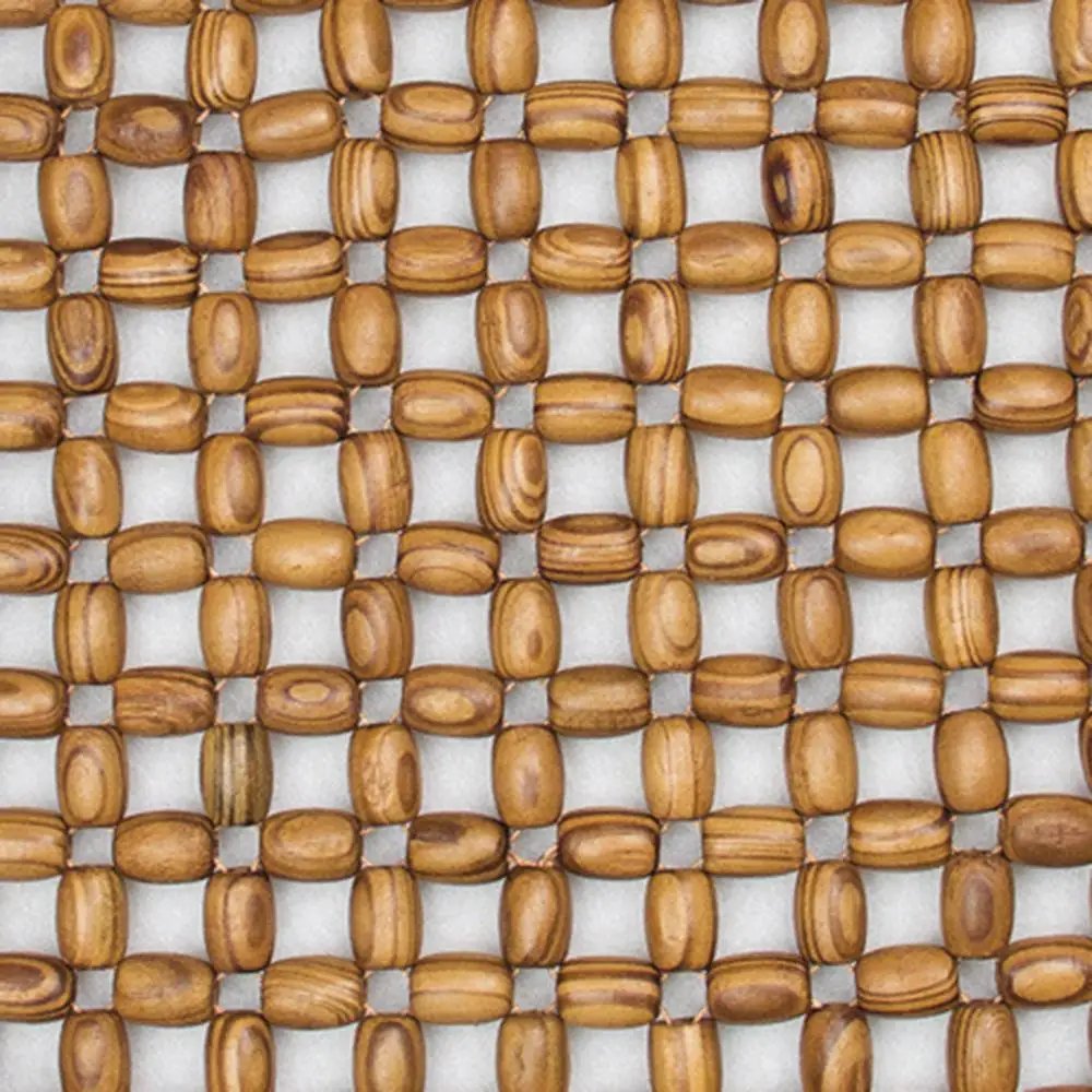 1pcs Car Seat Cushion Auto Cushion Wood Beads Thick Massage Wooden Cool Support Bead Wooden Seat Cover Universal Mat Summer