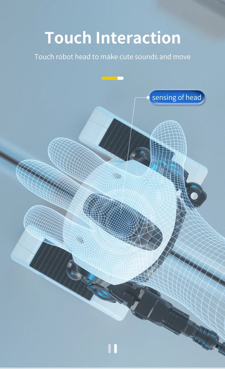 JJRC Children Remote Control R22 Robot Early Education Science Popularization Gesture Sensing DIY Music Dance Interactive Toy