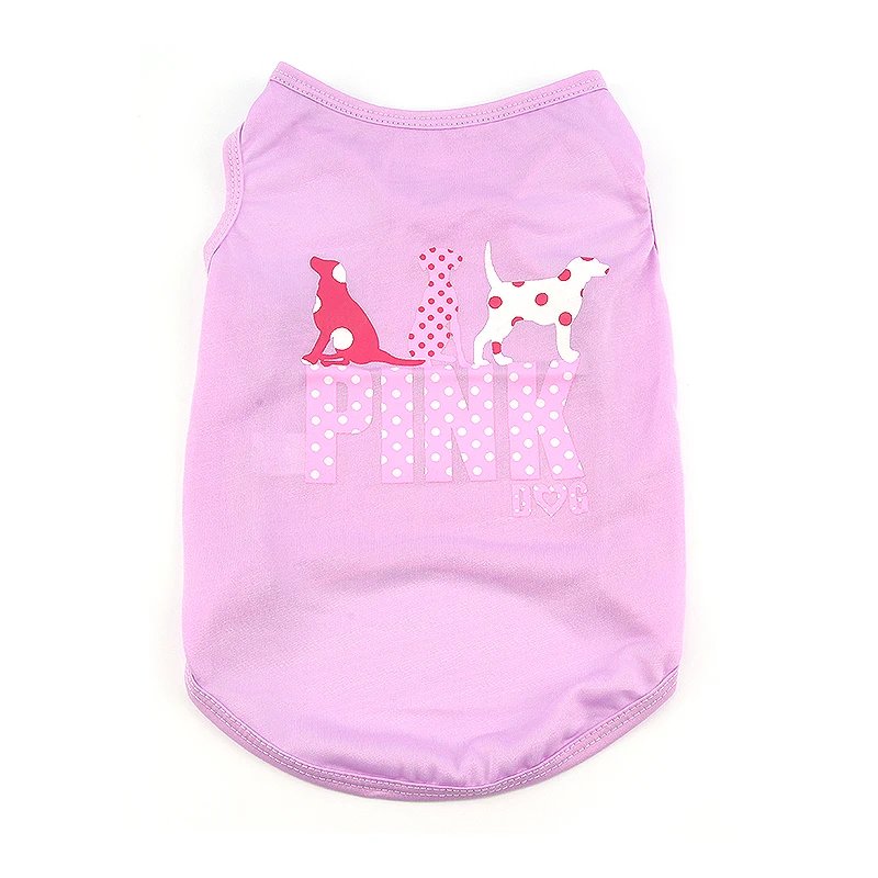 Dog Shirt Skirt Cotton Vest Pleated Dress Puppy Clothes Summer Shirts Cute Soft Pet Apparel for Small Medium Dogs Cats Costume