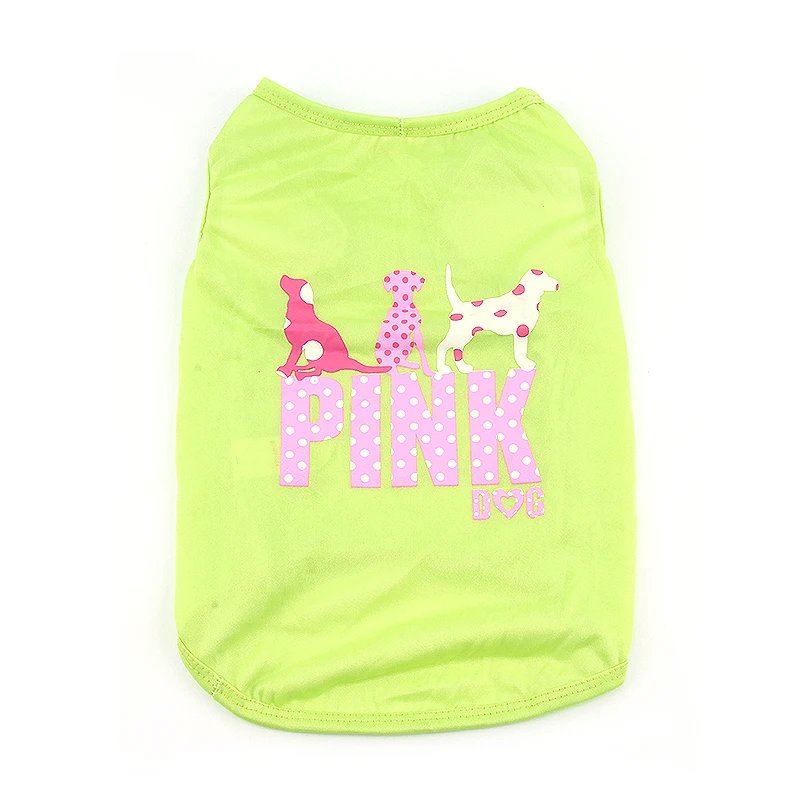 Dog Shirt Skirt Cotton Vest Pleated Dress Puppy Clothes Summer Shirts Cute Soft Pet Apparel for Small Medium Dogs Cats Costume
