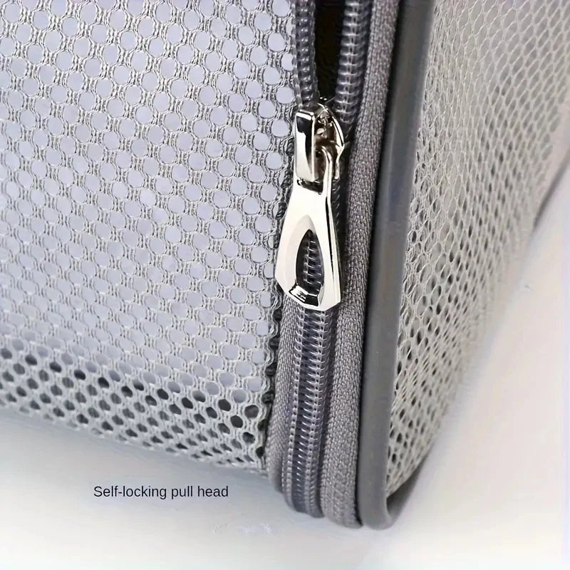 Pet Supplies Mesh Breathable Double Shoulder Dog Backpack Outdoor Travel Cat Bag Pet Summer Backpack