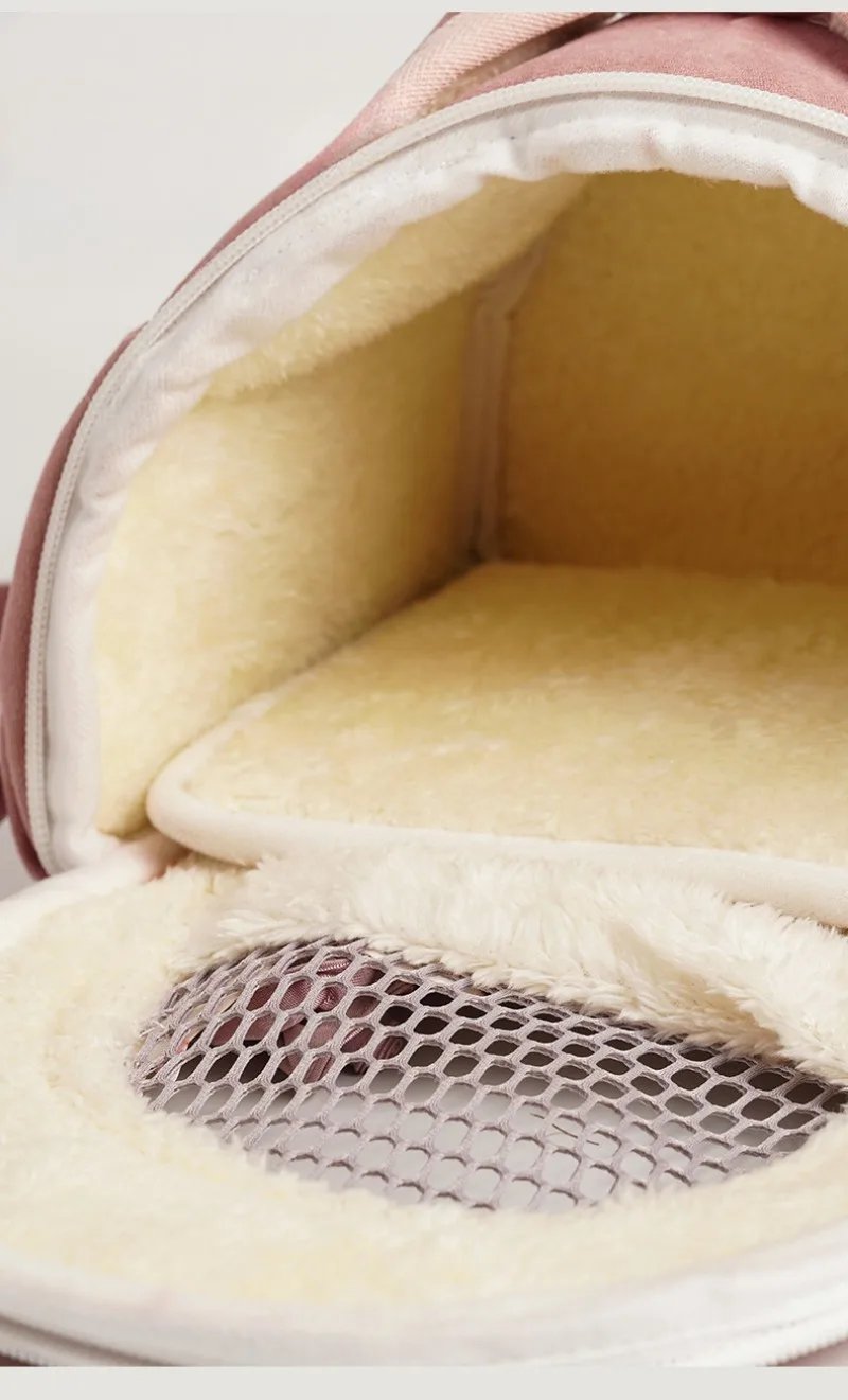 Summer Pet Outgoing Bag Pet Travel Diagonal Cross Breathable Bag Portable and Comfortable Pet Anti Loss Bag Guinea Pig Hamster