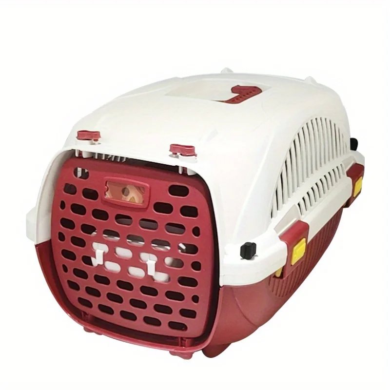 Pet Air carrier Cat cage Go out Carry a portable dog carrier portable travel dog plane check