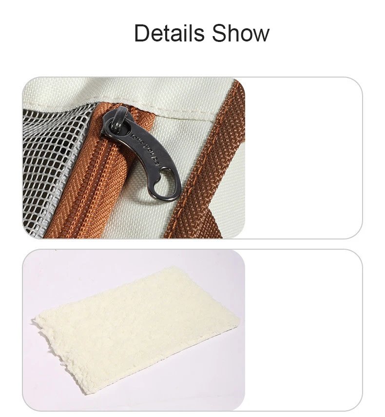 Baguette-shaped Pet Cat Bag Travel Car Outdoor Tote Bag Exposed Head Small Dog Portable Cross-body Bags