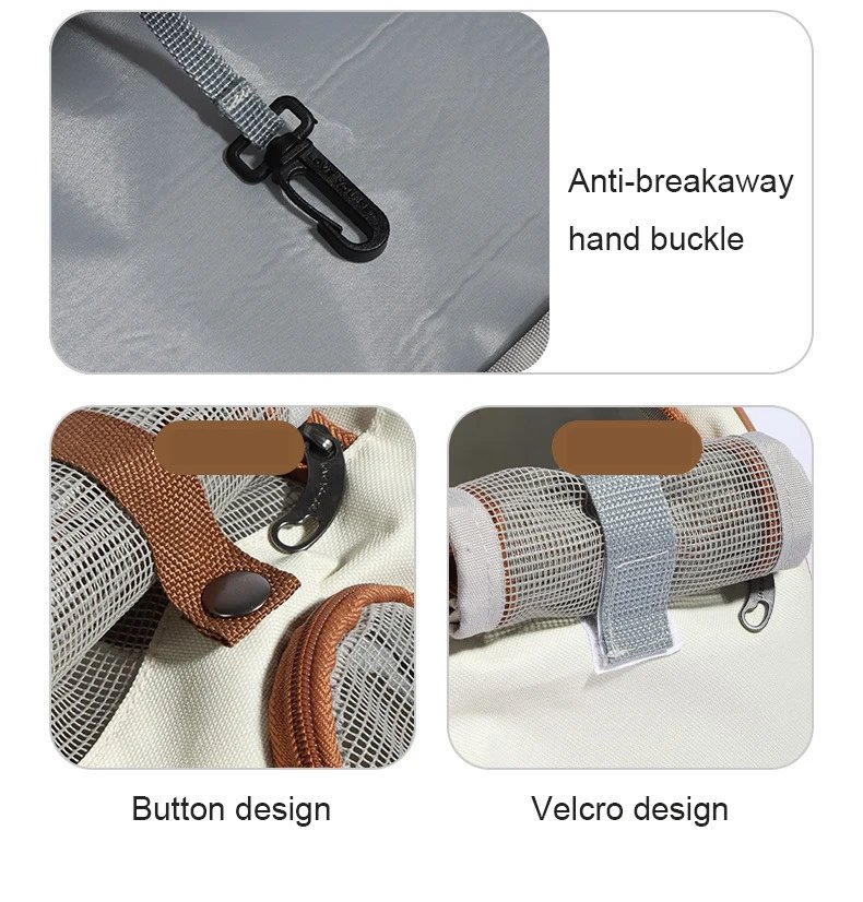 Baguette-shaped Pet Cat Bag Travel Car Outdoor Tote Bag Exposed Head Small Dog Portable Cross-body Bags