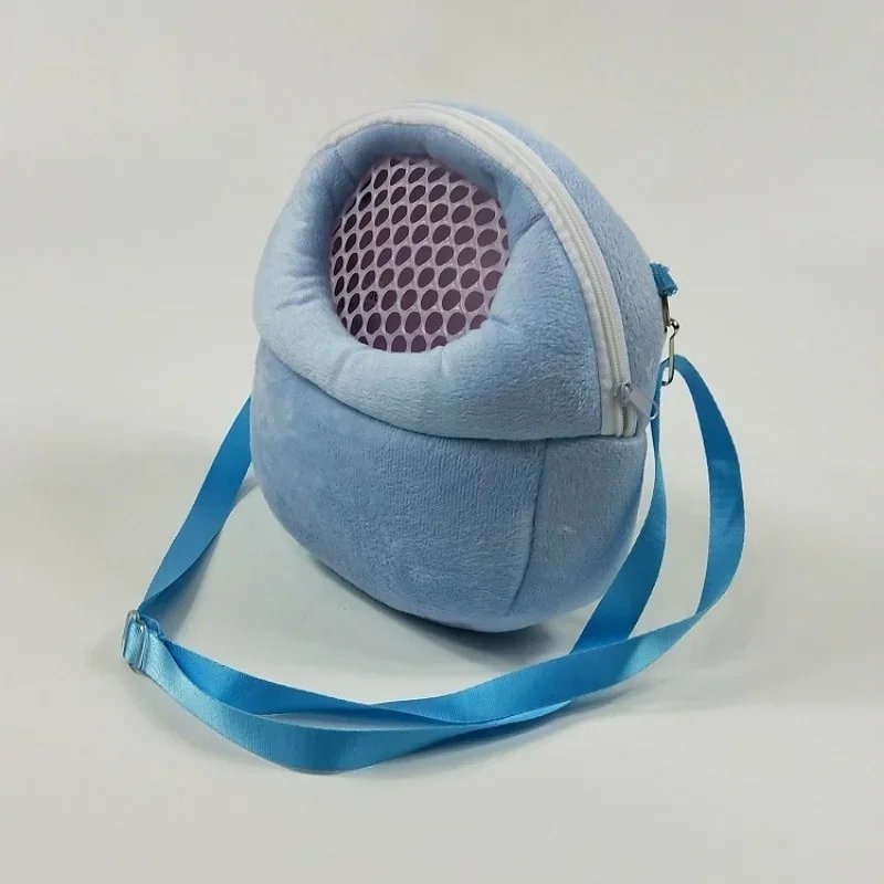 Small Pet Carrier Rabbit Cage Hamster Chinchilla Travel Warm Bags Guinea Pig Carry Pouch Bag Breathable