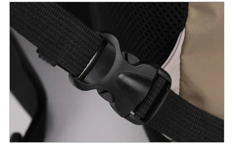 Solid Color Large Capacity Lightweight Cat Bag Go Out Portable Pet Bag Carrier Breathable Oxford Cloth Portable Pet Backpack