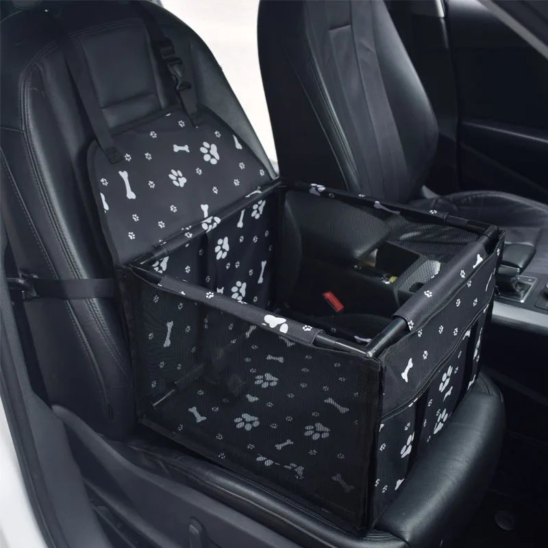 Travel Footprint Dog Car Seat Cover Waterproof Pet Dog Carriers Bag Cat Transport Hammock Dog Car Ventilate Seat Basket