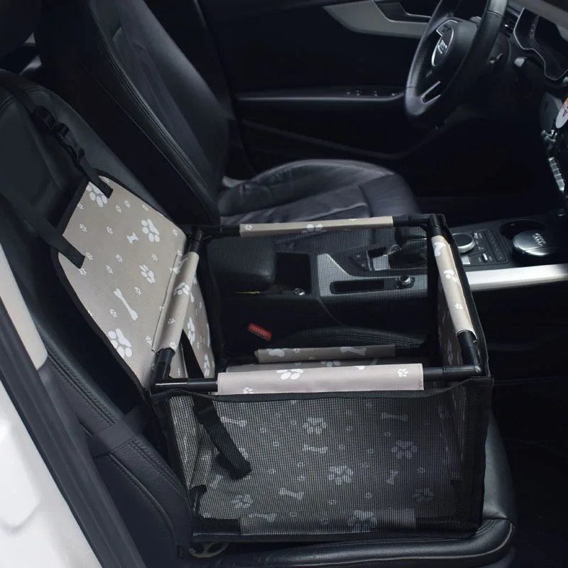 Travel Footprint Dog Car Seat Cover Waterproof Pet Dog Carriers Bag Cat Transport Hammock Dog Car Ventilate Seat Basket