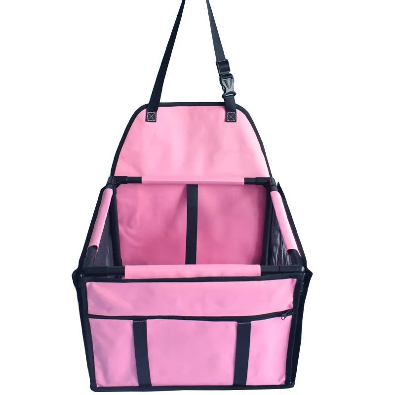 Travel Footprint Dog Car Seat Cover Waterproof Pet Dog Carriers Bag Cat Transport Hammock Dog Car Ventilate Seat Basket