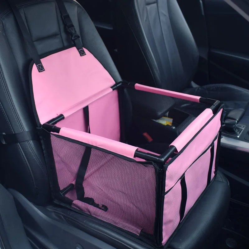 Travel Footprint Dog Car Seat Cover Waterproof Pet Dog Carriers Bag Cat Transport Hammock Dog Car Ventilate Seat Basket