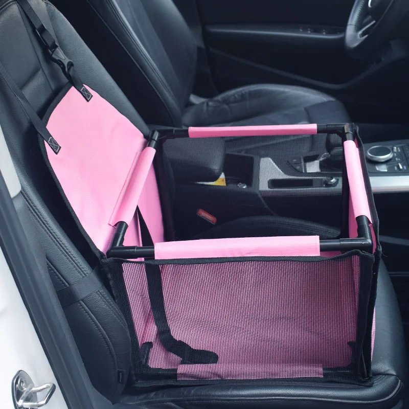 Travel Footprint Dog Car Seat Cover Waterproof Pet Dog Carriers Bag Cat Transport Hammock Dog Car Ventilate Seat Basket