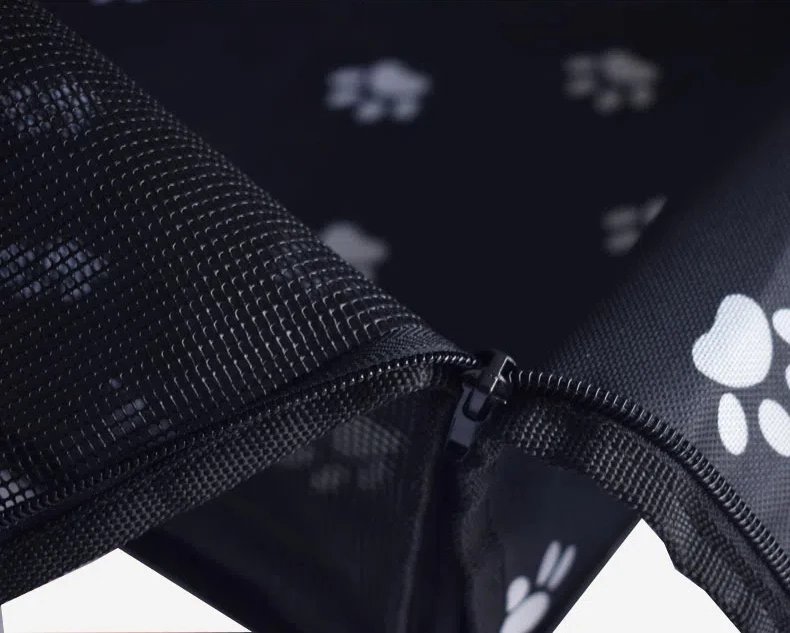 Travel Footprint Dog Car Seat Cover Waterproof Pet Dog Carriers Bag Cat Transport Hammock Dog Car Ventilate Seat Basket