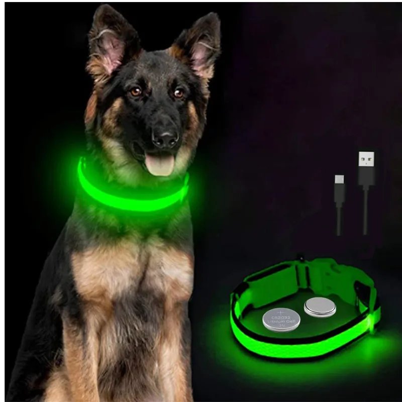 3 Modes Dog Luminous Charge Collar Led Usb Cat Dogs Collars Detachable Night Led Glow Dog Loss Prevention Collar Pet Accessories 3 Modes Dog Luminous Charge Collar Led Usb Cat Dogs Collars Detachable Night Led Glow Dog Loss Prevention Collar Pet Accessories