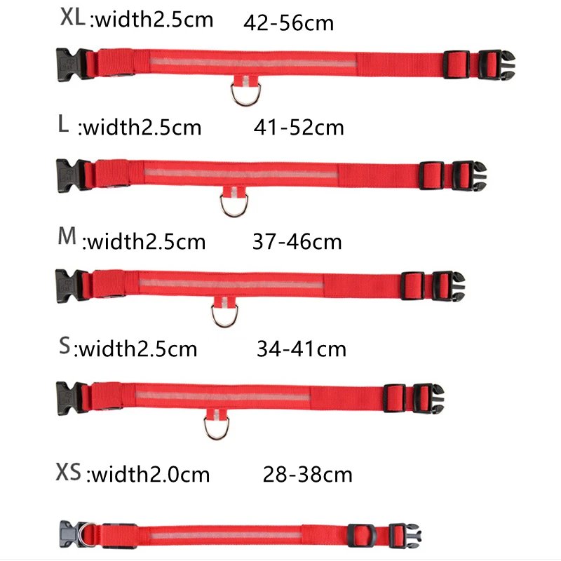 3 Modes Dog Luminous Charge Collar Led Usb Cat Dogs Collars Detachable Night Led Glow Dog Loss Prevention Collar Pet Accessories 3 Modes Dog Luminous Charge Collar Led Usb Cat Dogs Collars Detachable Night Led Glow Dog Loss Prevention Collar Pet Accessories