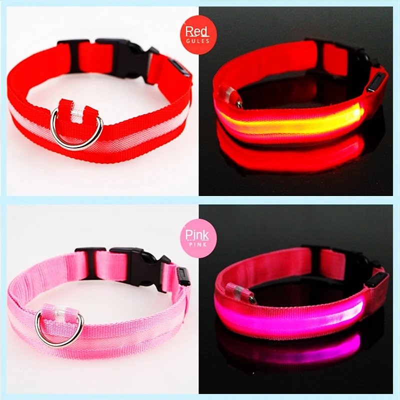 3 Modes Dog Luminous Charge Collar Led Usb Cat Dogs Collars Detachable Night Led Glow Dog Loss Prevention Collar Pet Accessories 3 Modes Dog Luminous Charge Collar Led Usb Cat Dogs Collars Detachable Night Led Glow Dog Loss Prevention Collar Pet Accessories