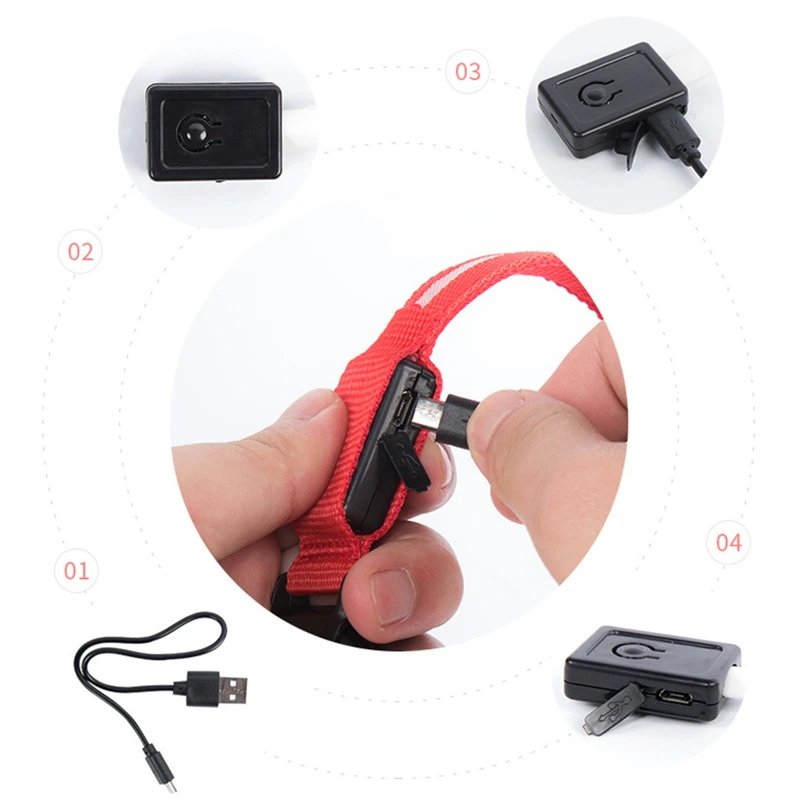 3 Modes Dog Luminous Charge Collar Led Usb Cat Dogs Collars Detachable Night Led Glow Dog Loss Prevention Collar Pet Accessories 3 Modes Dog Luminous Charge Collar Led Usb Cat Dogs Collars Detachable Night Led Glow Dog Loss Prevention Collar Pet Accessories