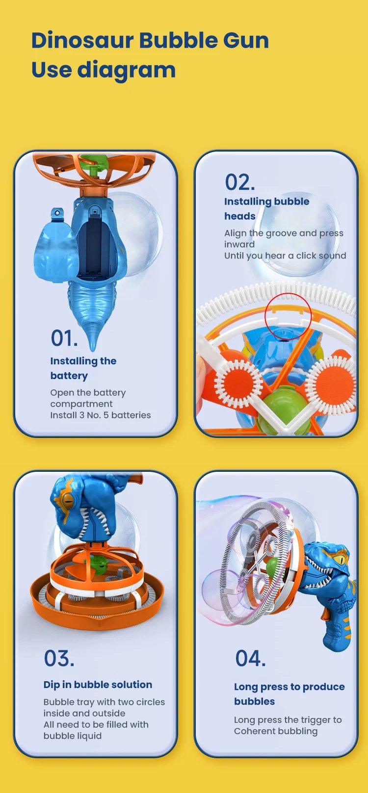 Kids Electric Bubble Machine Soap Bubble Portable Giant Dinosaur Bubble Blower Children Bubble Gun Maker Children Birthday Gift Kids Electric Bubble Machine Soap Bubble Portable Giant Dinosaur Bubble Blower Children Bubble Gun Maker Children Birthday Gift