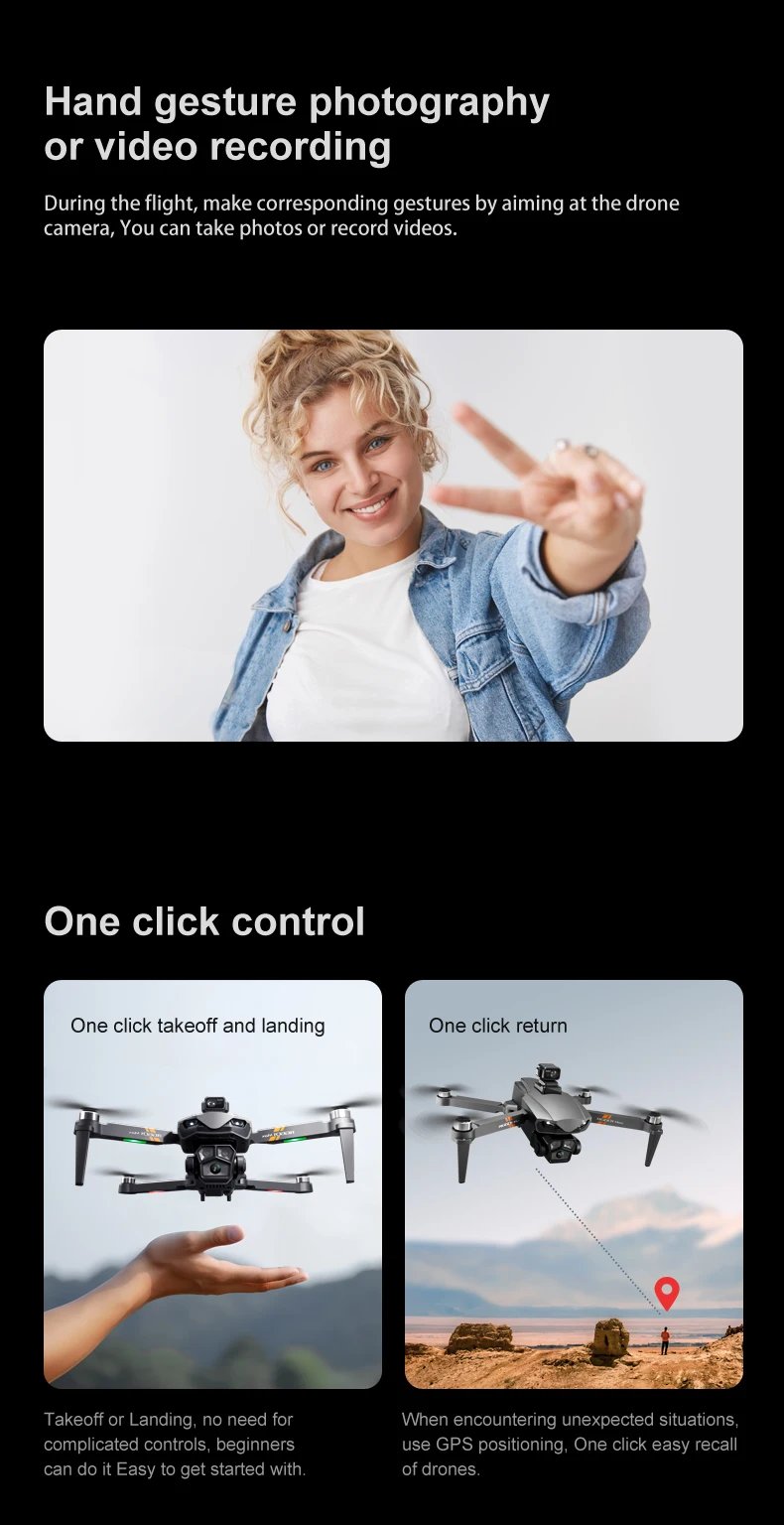 RG601 MAX GPS Drone 8K Professional HD Dual Camera 5G Wifi Obstacle Avoidance Brushless Foldable Quadcopter RC Distance 2KM Dron