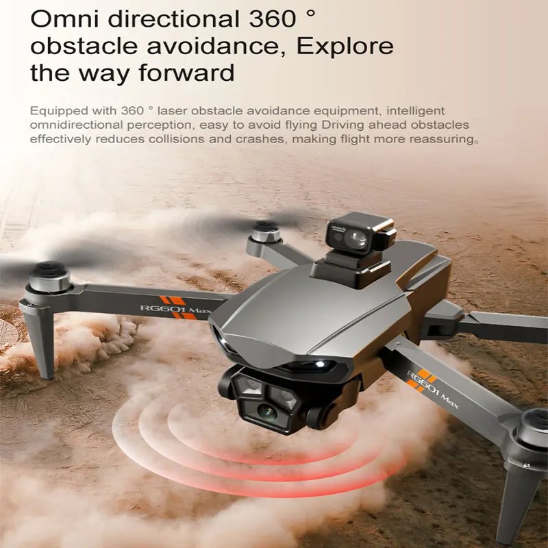RG601 MAX GPS Drone 8K Professional HD Dual Camera 5G Wifi Obstacle Avoidance Brushless Foldable Quadcopter RC Distance 2KM Dron RG601 MAX GPS Drone 8K Professional HD Dual Camera 5G Wifi Obstacle Avoidance Brushless Foldable Quadcopter RC Distance 2KM Dron