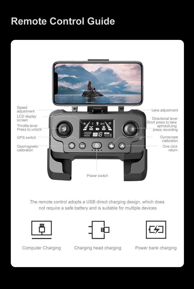 RG601 MAX GPS Drone 8K Professional HD Dual Camera 5G Wifi Obstacle Avoidance Brushless Foldable Quadcopter RC Distance 2KM Dron