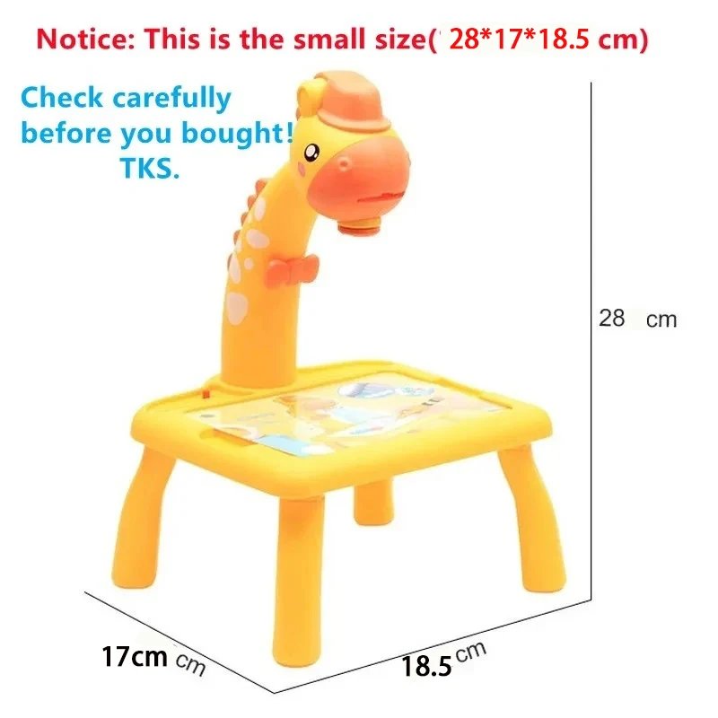 Children led projector drawing table toy painting set table educational board learning tools painting toys for children Children led projector drawing table toy painting set table educational board learning tools painting toys for children