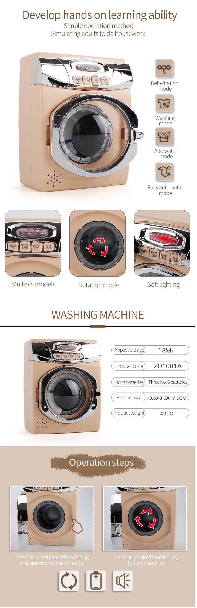 Children's Pretend Play Toys Simulation Electric Kitchen Set Microwave Oven Toys Educational Gifts Montessori Learning Game