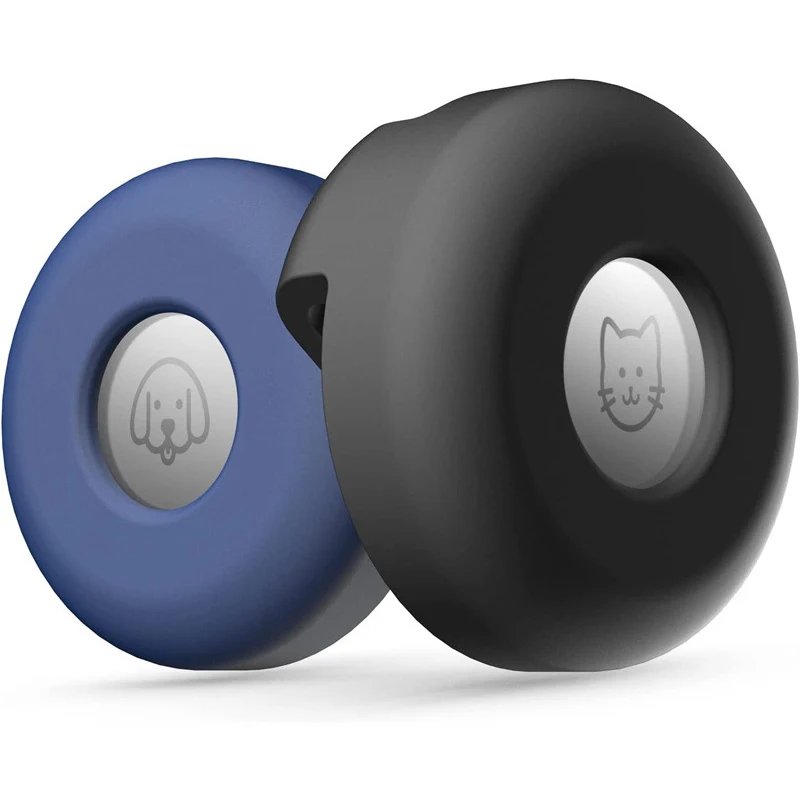 Silicone Airtag Case for Apple Cat Dog Collar Clip Cover Pet Anti-loss Locator Tracker Protective Sleeve Dog Accessories