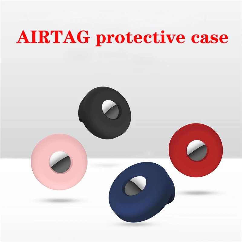 Silicone Airtag Case for Apple Cat Dog Collar Clip Cover Pet Anti-loss Locator Tracker Protective Sleeve Dog Accessories