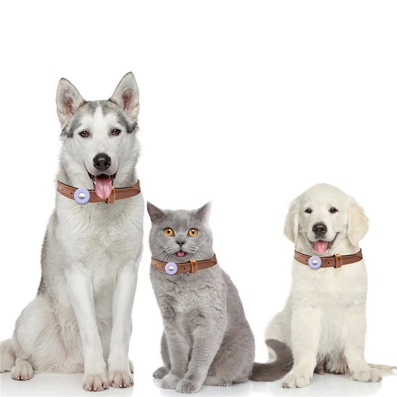 Silicone Airtag Case for Apple Cat Dog Collar Clip Cover Pet Anti-loss Locator Tracker Protective Sleeve Dog Accessories