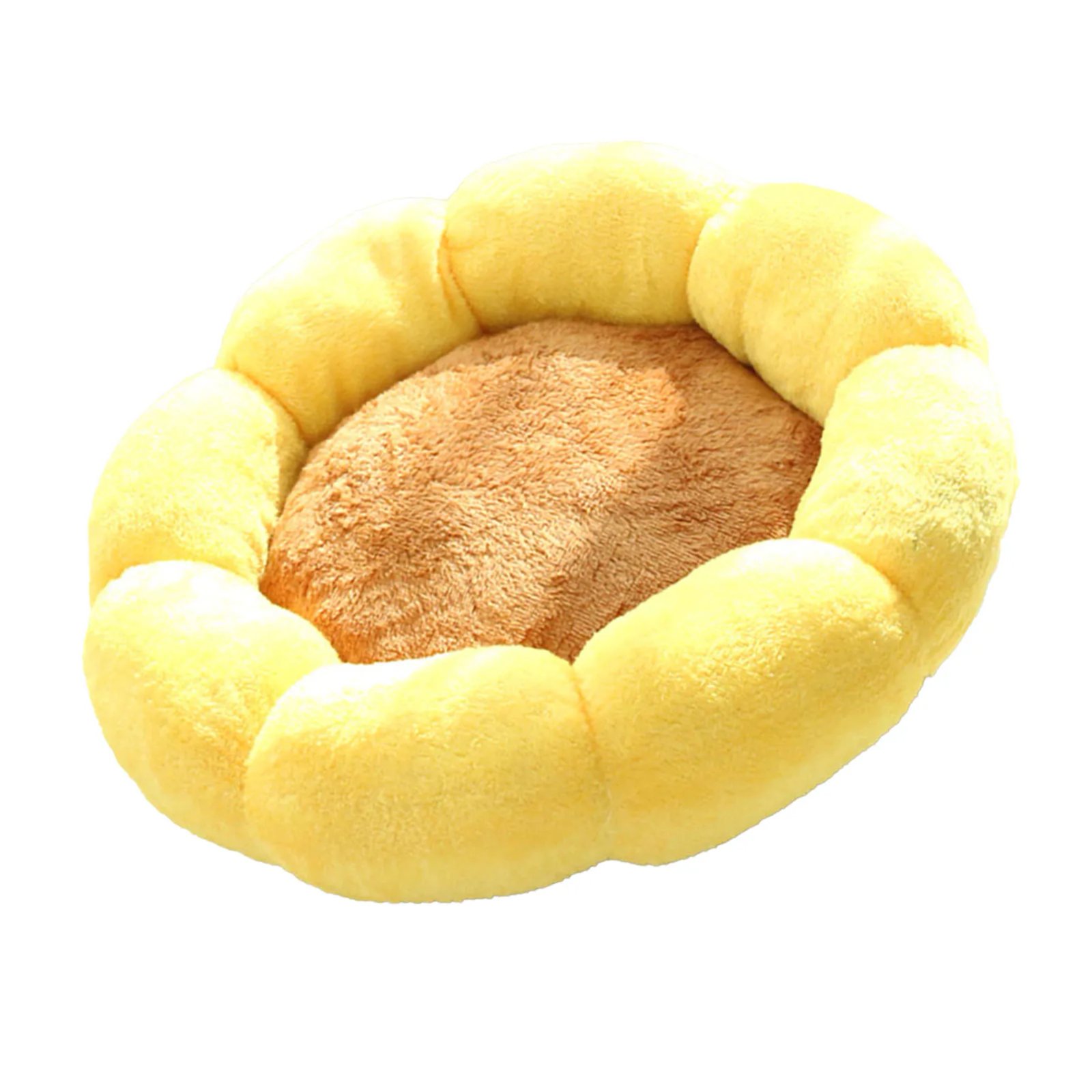 Flower Pet Bed Pet Bed Cute Flower Shape Soft Comfortable 360 Degree Support Round Dog Bed for Bedroom Living Room Small Dog Bed