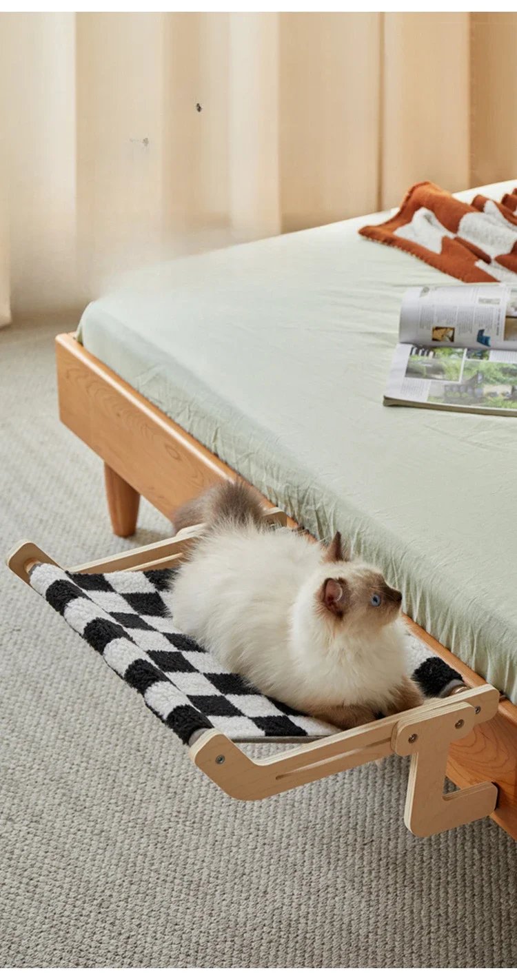Cat bed, bedside, cat hammock, hanging cat nest, hanging nest, window sill, hammock, cat frame, window, balcony, pet supplies