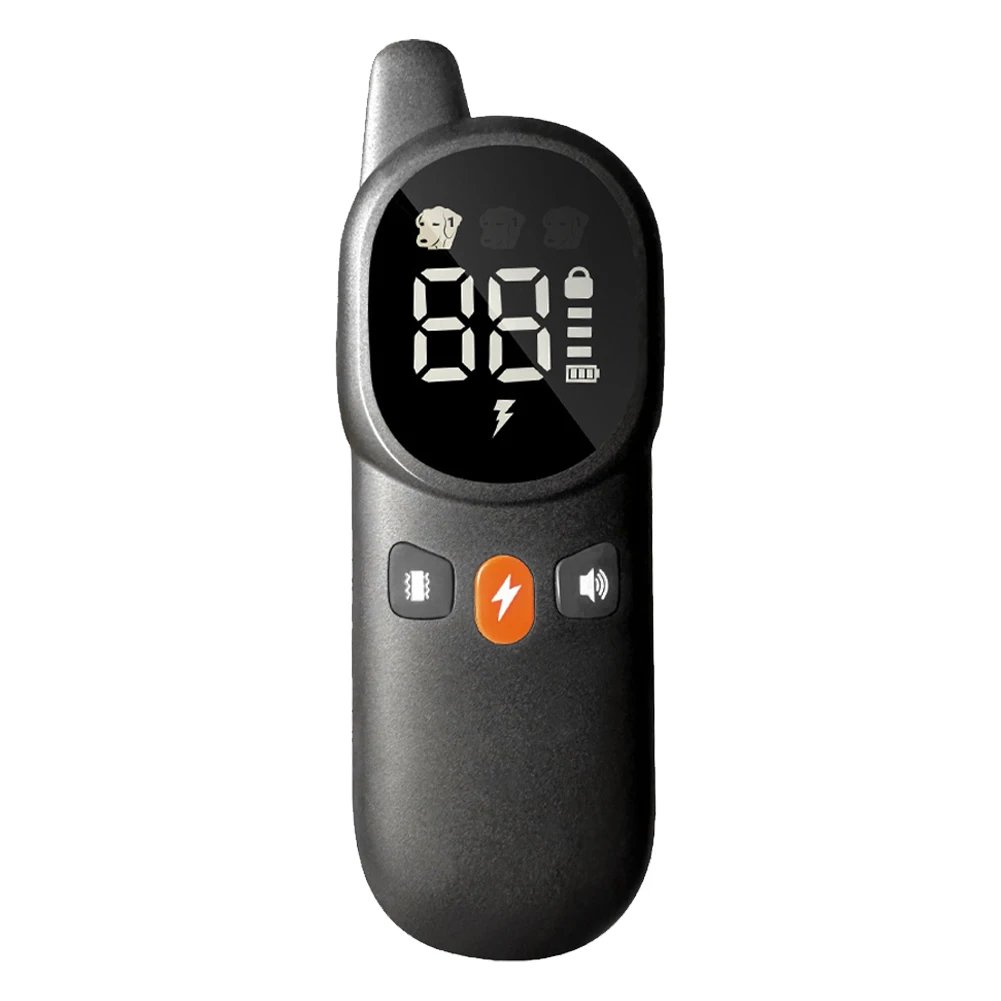 800M Electric Dog Training Collar Waterproof Remote Control Anti Bark Collar Sound Vibration Shock for All Size Dog