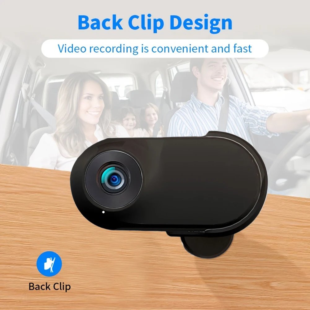 HD 1080P Mini Body Cam No WiFi Needed Dog Cat Pet Camera Collar Pet Sport Camera Video Records with 32G Card for Indoor/Outdoor