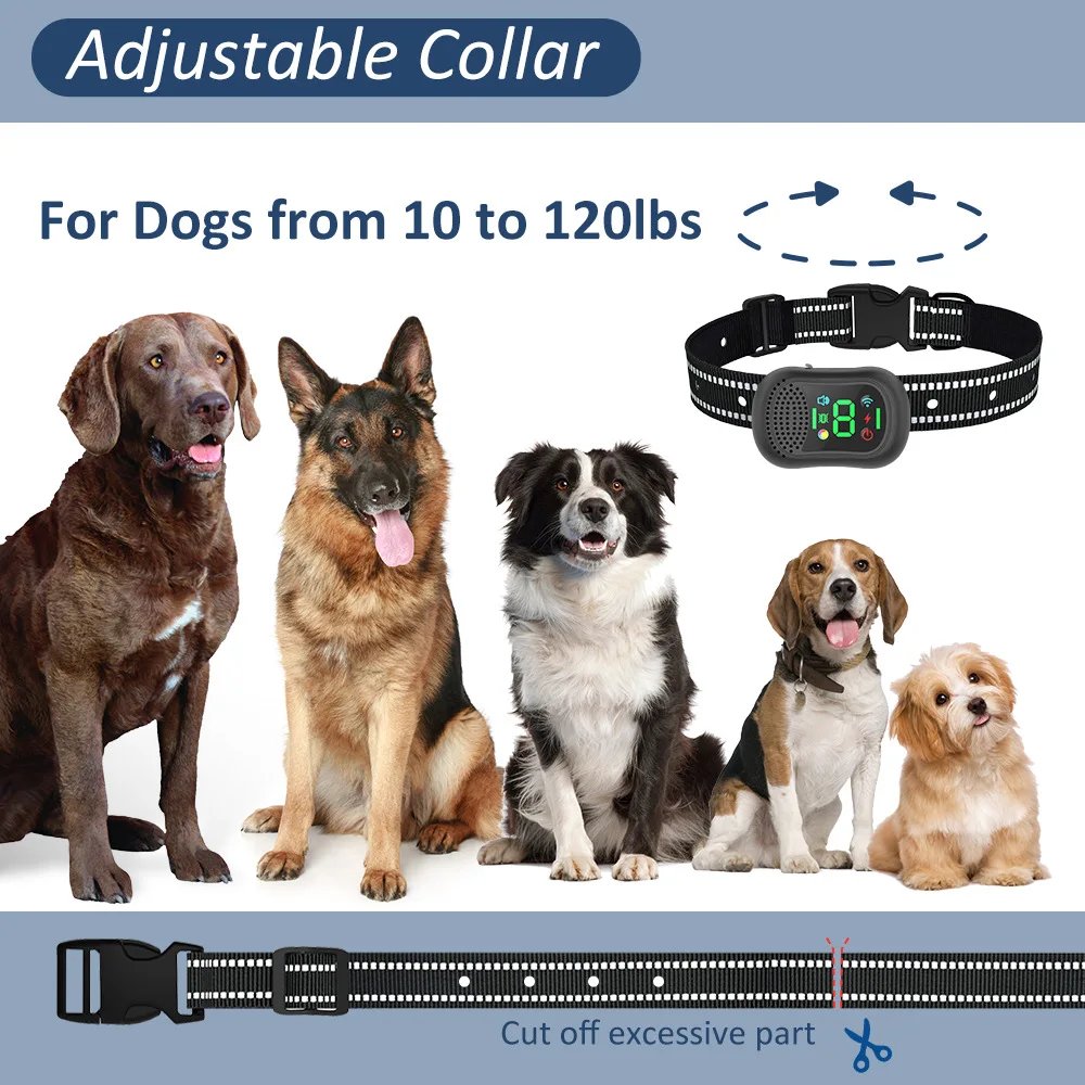 Dog Shock Collar 6500 ft Waterproof Training Collar for Dogs with Rechargeable Remote Beep Vibration Humane Shock Remote Calling