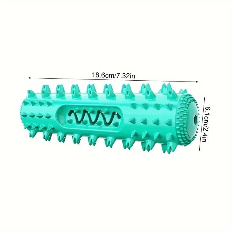 Dog chew toy dog toothbrush stick, teeth cleaning brush, soft dog chew toy suitable for small and medium-sized dogs, puppies