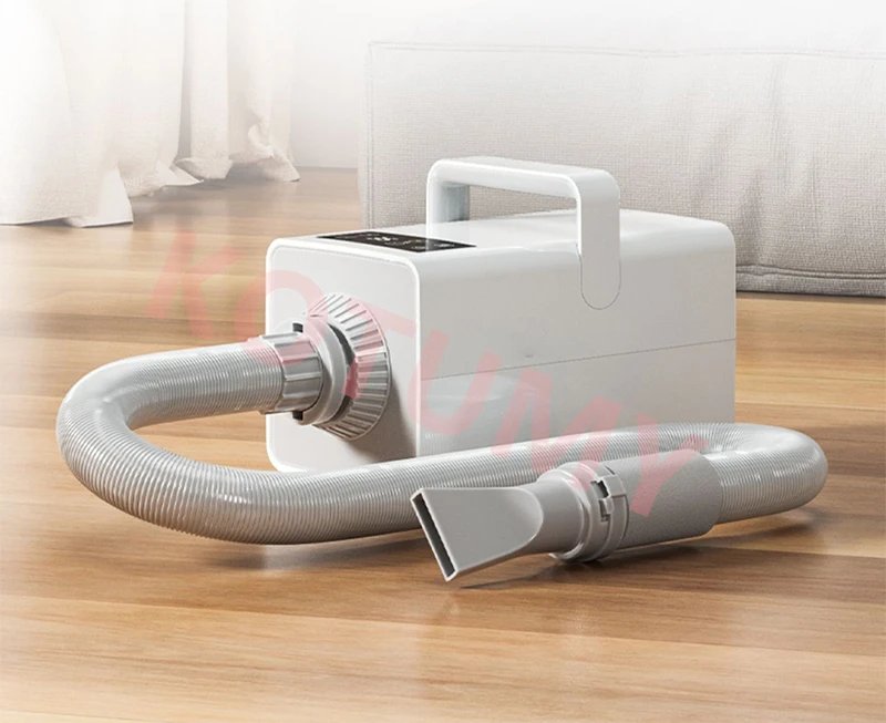 Professional LED Pet Hair Dryer Dog Cat Grooming Water Blower Warm Wind Heater Adjustable Blow-Dryer 220V