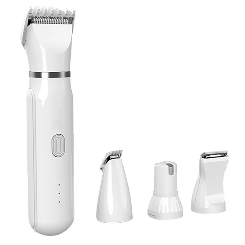4-In-1 Pet Grooming And Care Set 4Different Blades Dog And Cat Hair Shaver Low Noise Pets Clippers Rechargeable Cordless 4-In-1 Pet Grooming And Care Set 4Different Blades Dog And Cat Hair Shaver Low Noise Pets Clippers Rechargeable Cordless