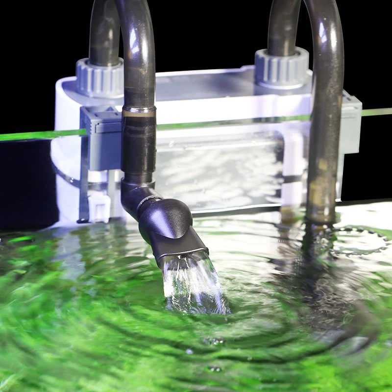 5W 7W Fish Tank Filter XBL Series Wall Mounted Filter Barrel Silent Aquarium Filters Water Pump Spray Flow External Fish Tank