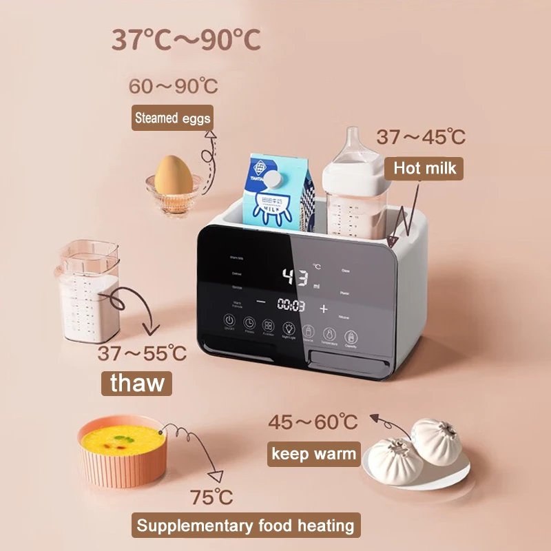 Newborn Baby Feeding Bottle Warmer & Sterilizers with Timer Accurate Temperature Control Food Milk Warmers Baby Accessories Newborn Baby Feeding Bottle Warmer & Sterilizers with Timer Accurate Temperature Control Food Milk Warmers Baby Accessories