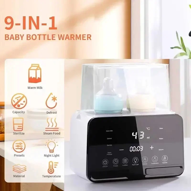 Newborn Baby Feeding Bottle Warmer & Sterilizers with Timer Accurate Temperature Control Food Milk Warmers Baby Accessories Newborn Baby Feeding Bottle Warmer & Sterilizers with Timer Accurate Temperature Control Food Milk Warmers Baby Accessories